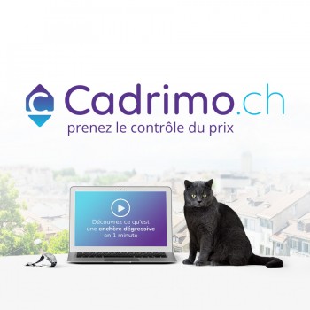 Cadrimo.ch, une application web d’enchères immobilières dégressives